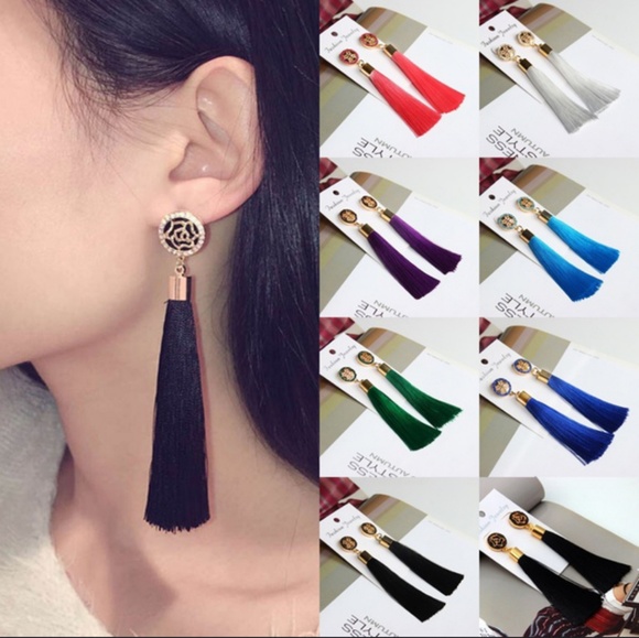 fashion tassel earrings - Picture 2 of 2